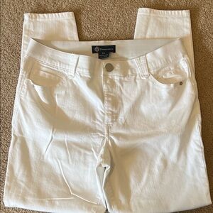 Democracy Women's Crisp White Skinny Jeans